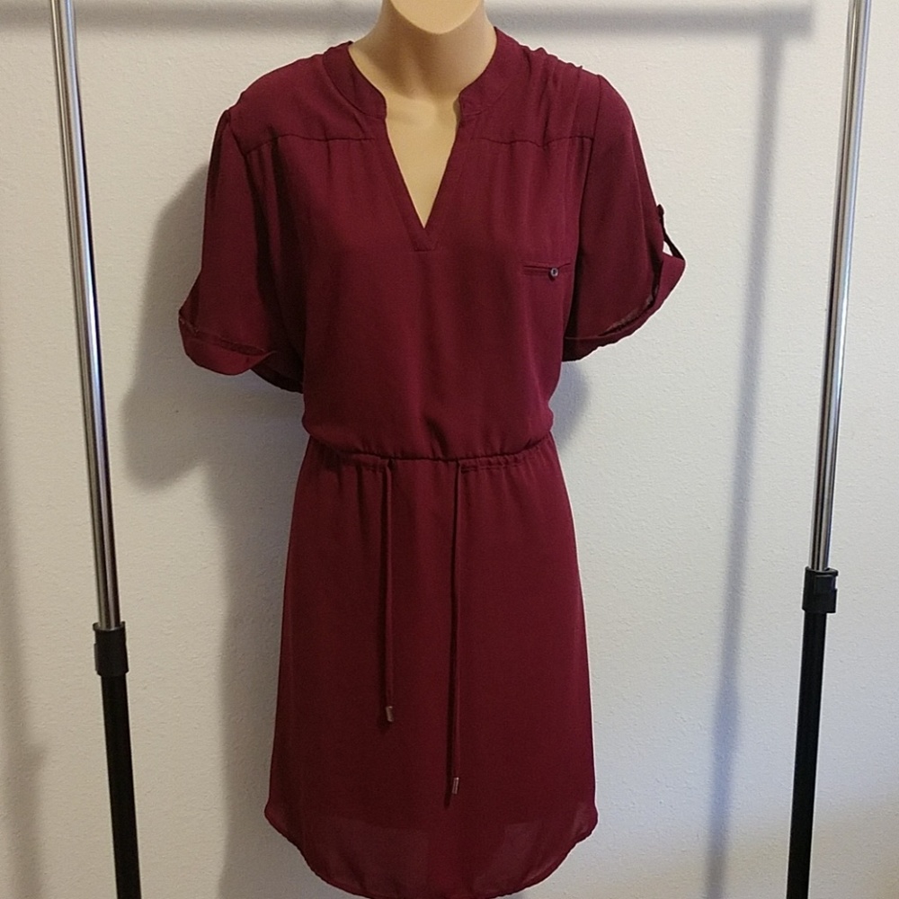 Magenta dress